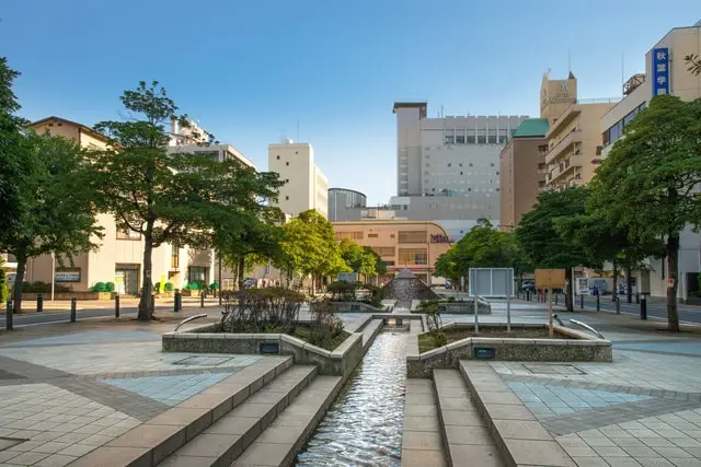 千葉市中央区新宿のシンボルの新宿公園