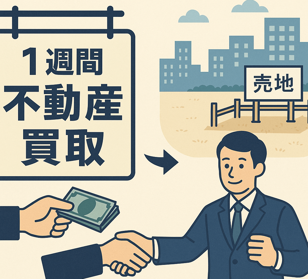 最短1週間で売れる「不動産買取」という選択肢